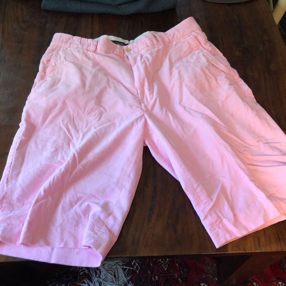 Ralph Lauren pink corduroy shorts